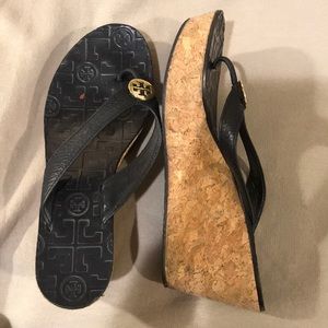 Tory Burch heel flip flops